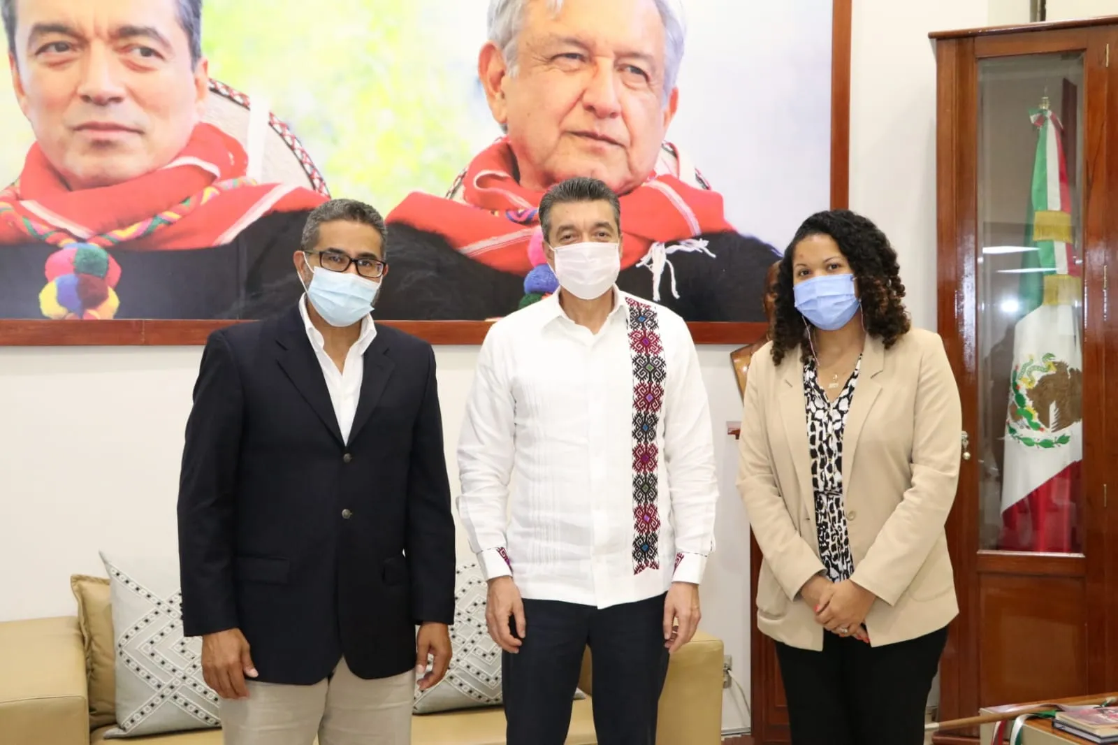 Gobierno de Chiapas y Embajada de EUA refrendan trabajo conjunto a favor de la seguridad y justicia