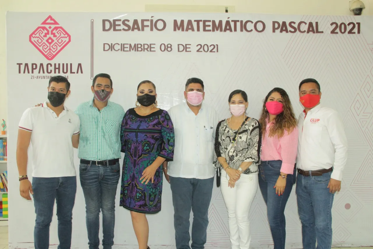 REALIZAN PREMIACIÓN Y CLAUSURA DEL DESAFÍO MATEMÁTICO “PASCAL” 2021 EN TAPACHULA