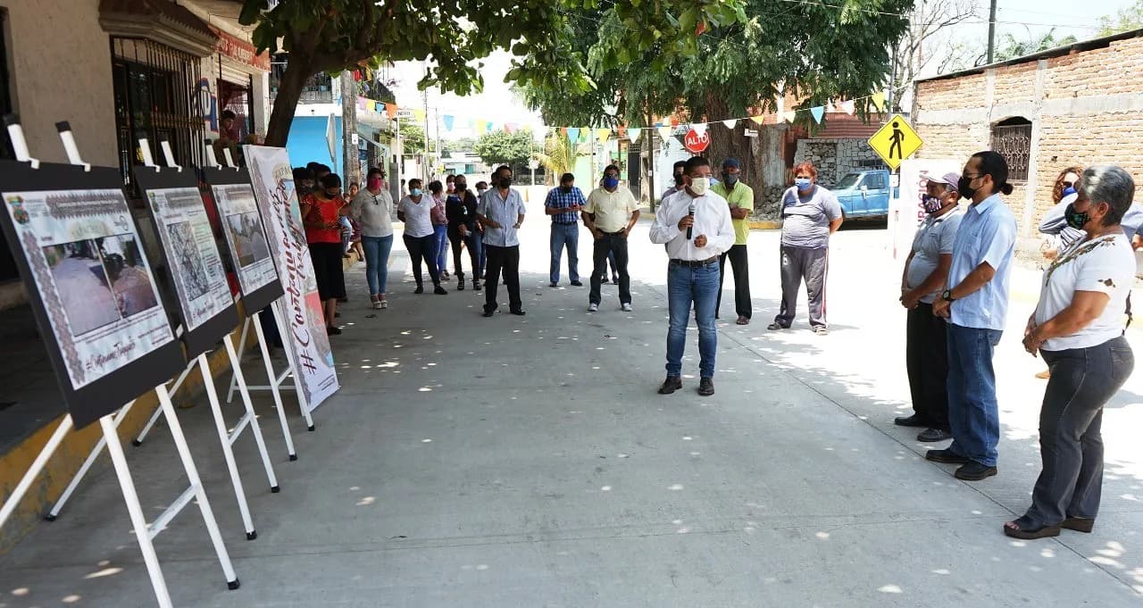 FAMILIAS DE NUEVO MILENIO RECIBEN DEL AYUNTAMIENTO DE TAPACHULA OBRA DE PAVIMENTACIÓN MIXTA