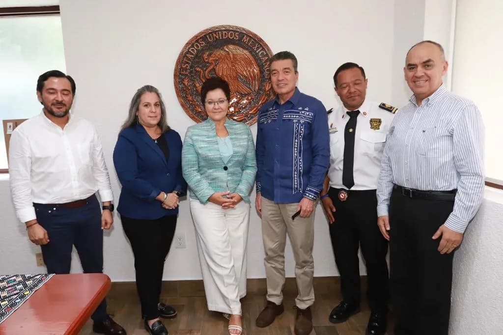 Rutilio Escandón se reúne con administradora de Incendios de la Agencia Federal de Emergencias de EUA