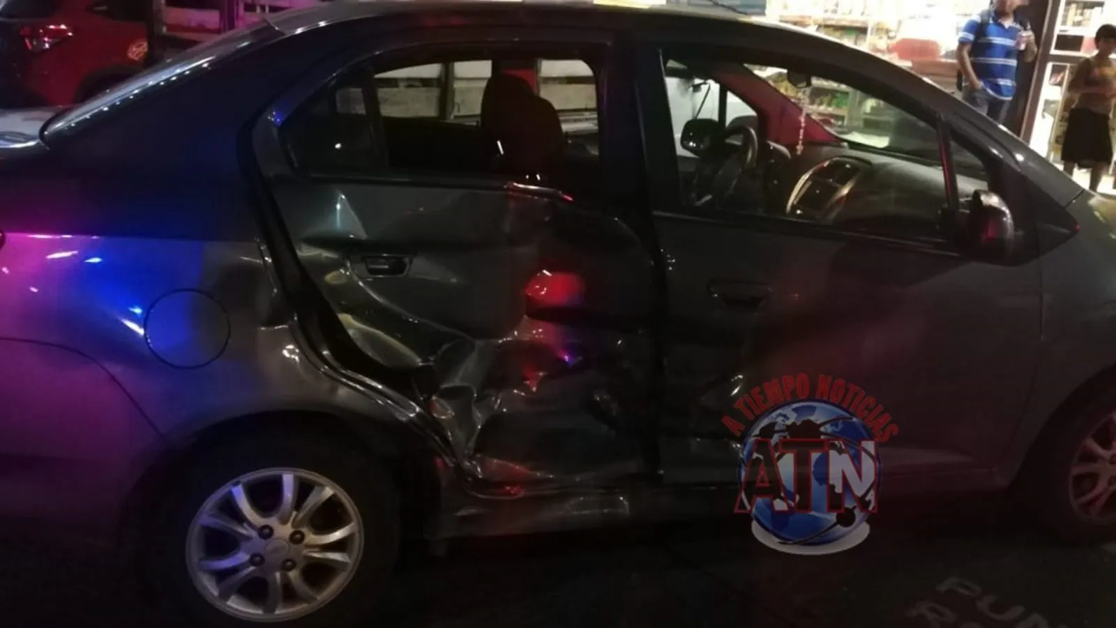 Solo daños en accidente