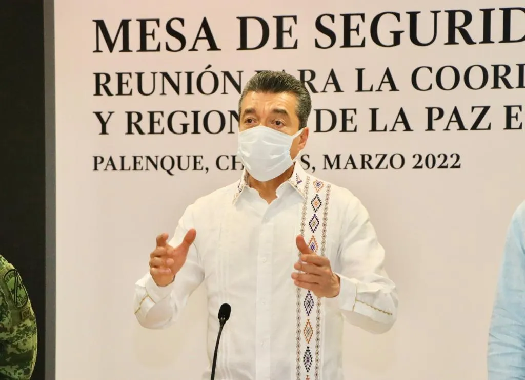 Registra Chiapas cuatro días de saldo blanco en delitos de alto impacto