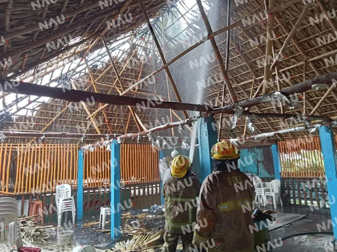 Se incendia restaurante la Perla del Mar en Puerto Madero