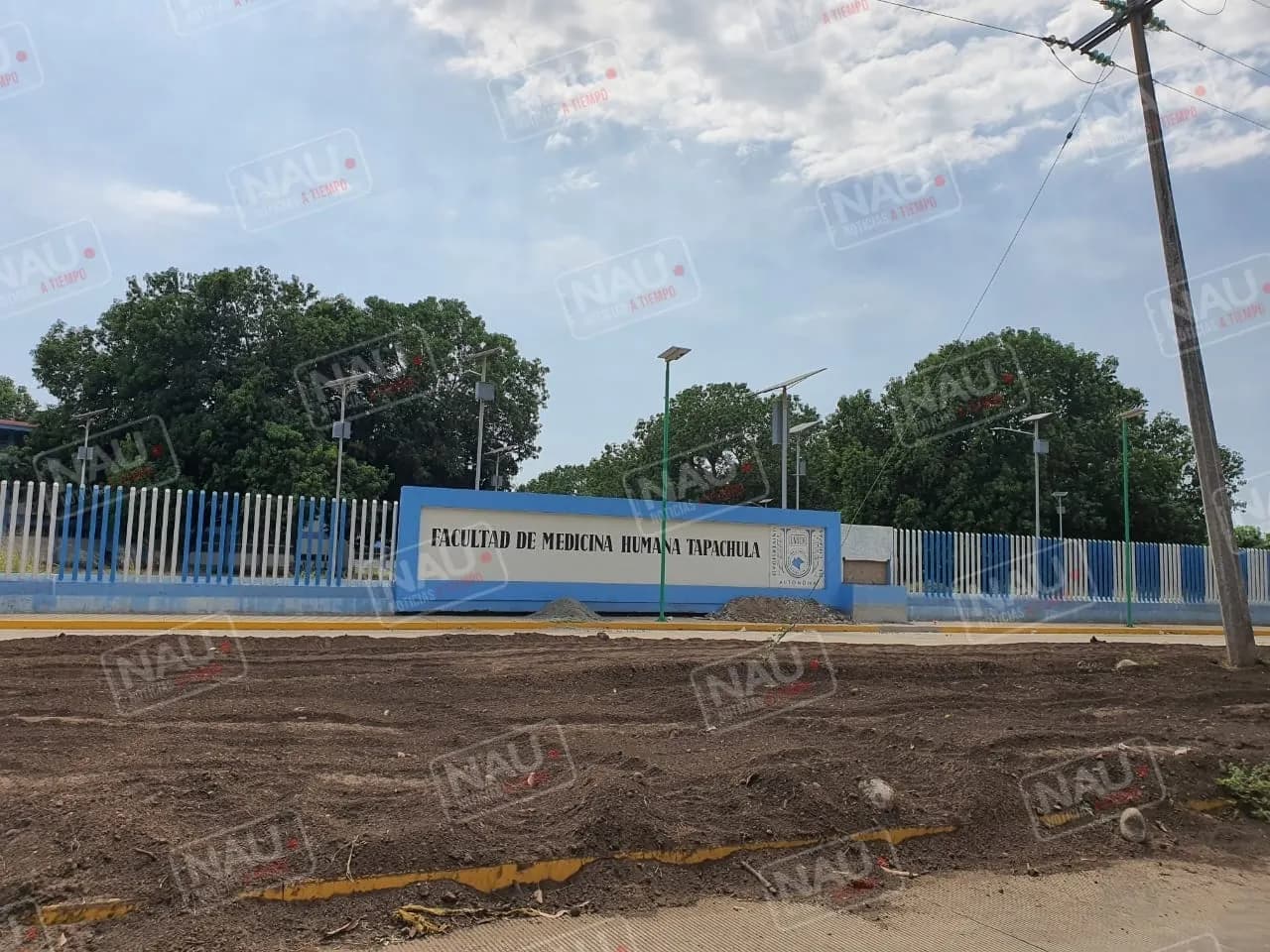 Delincuentes se robaron cableado de la Universidad Autónoma de Chiapas
