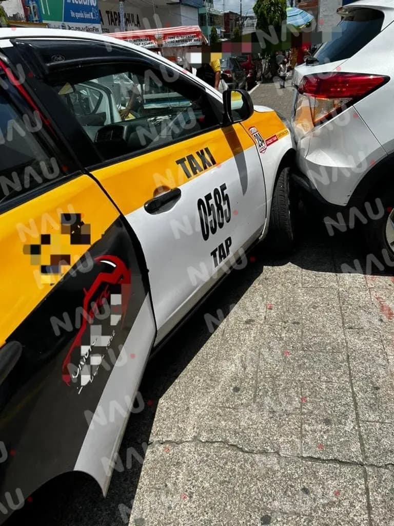 Solo daños deja un accidente