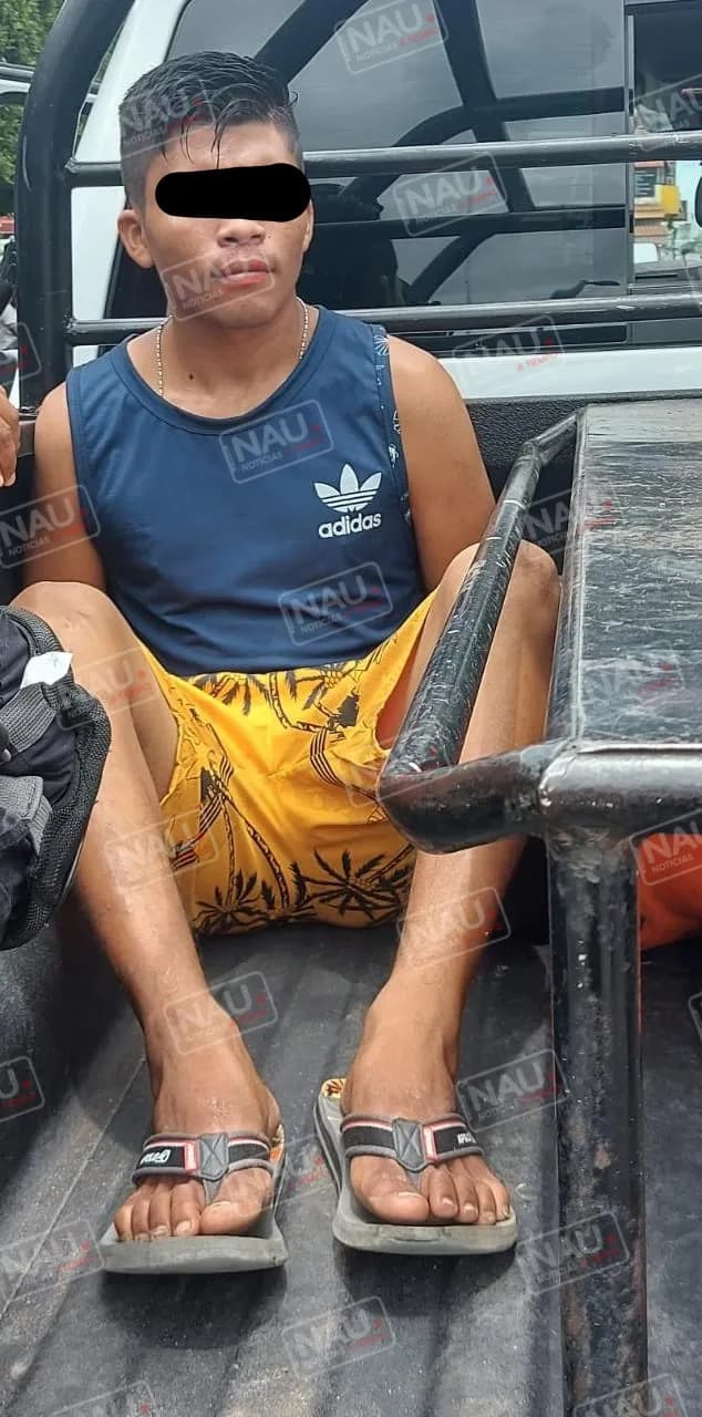 Detienen a presunto vendedor de marihuana con una pistola de juguete