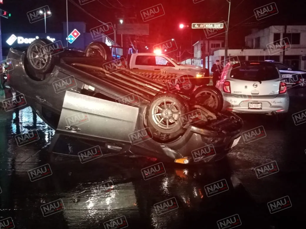 Más de 80 mil pesos en daños deja accidente