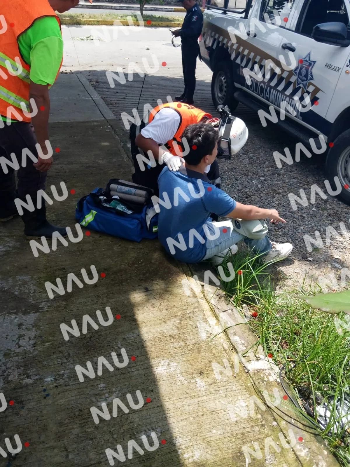 Joven de 21 Años Sufre Herida en el Cuello