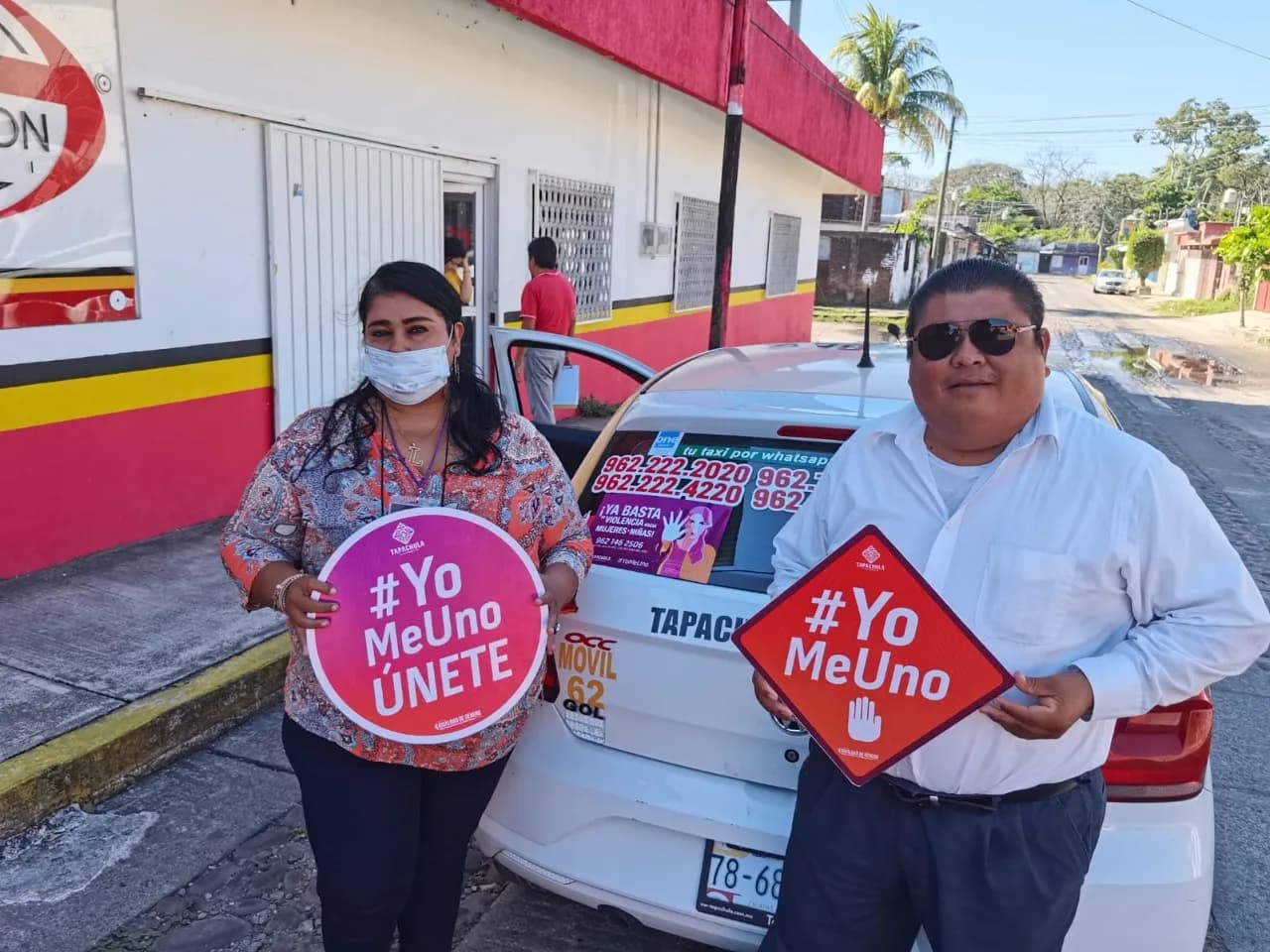 FORTALECEN CAMPAÑA CONTRA VIOLENCIA HACIA LAS MUJERES EN EL TRANSPORTE PÚBLICO DE TAPACHULA