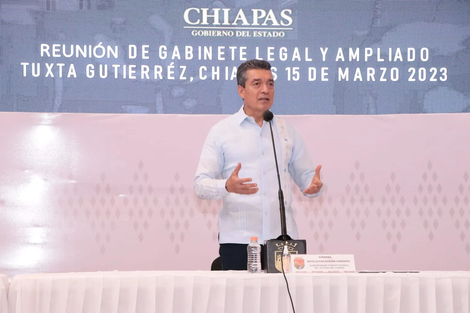 Convoca Rutilio Escandón a participar en el Simulacro Estatal 2023 este 21 de marzo