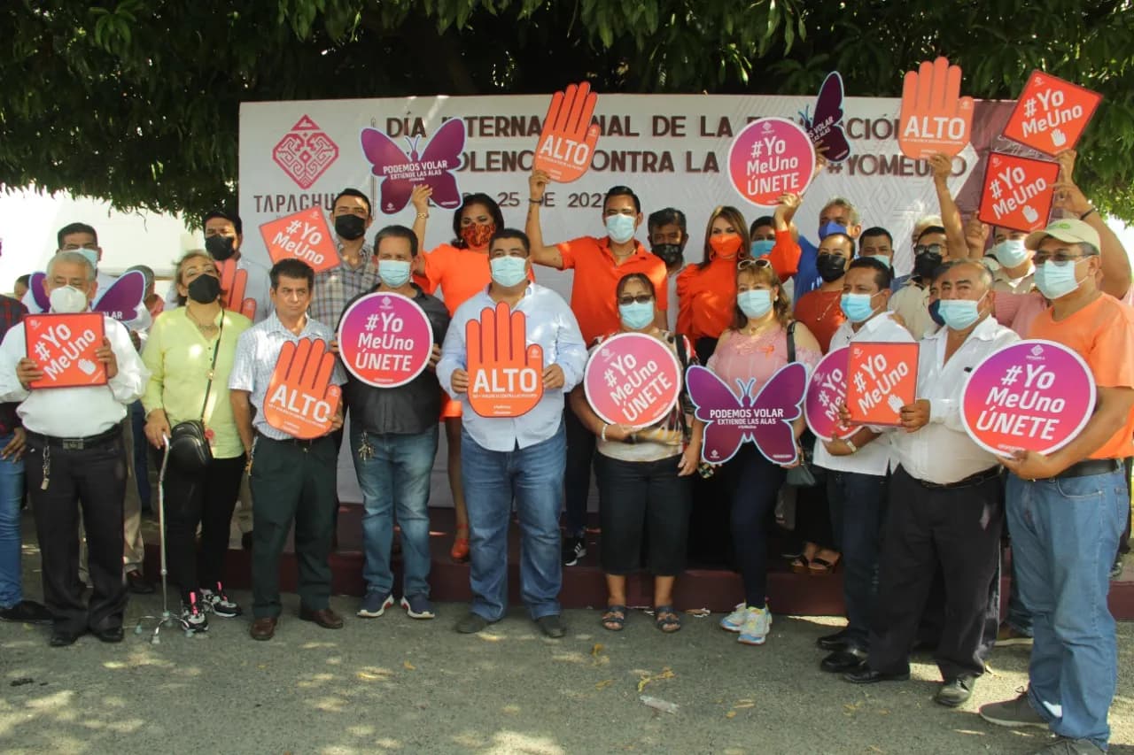 COMPROMISO DEL AYUNTAMIENTO DE TAPACHULA DESTERRAR LA VIOLENCIA CONTRA LA MUJER: ROSY URBINA