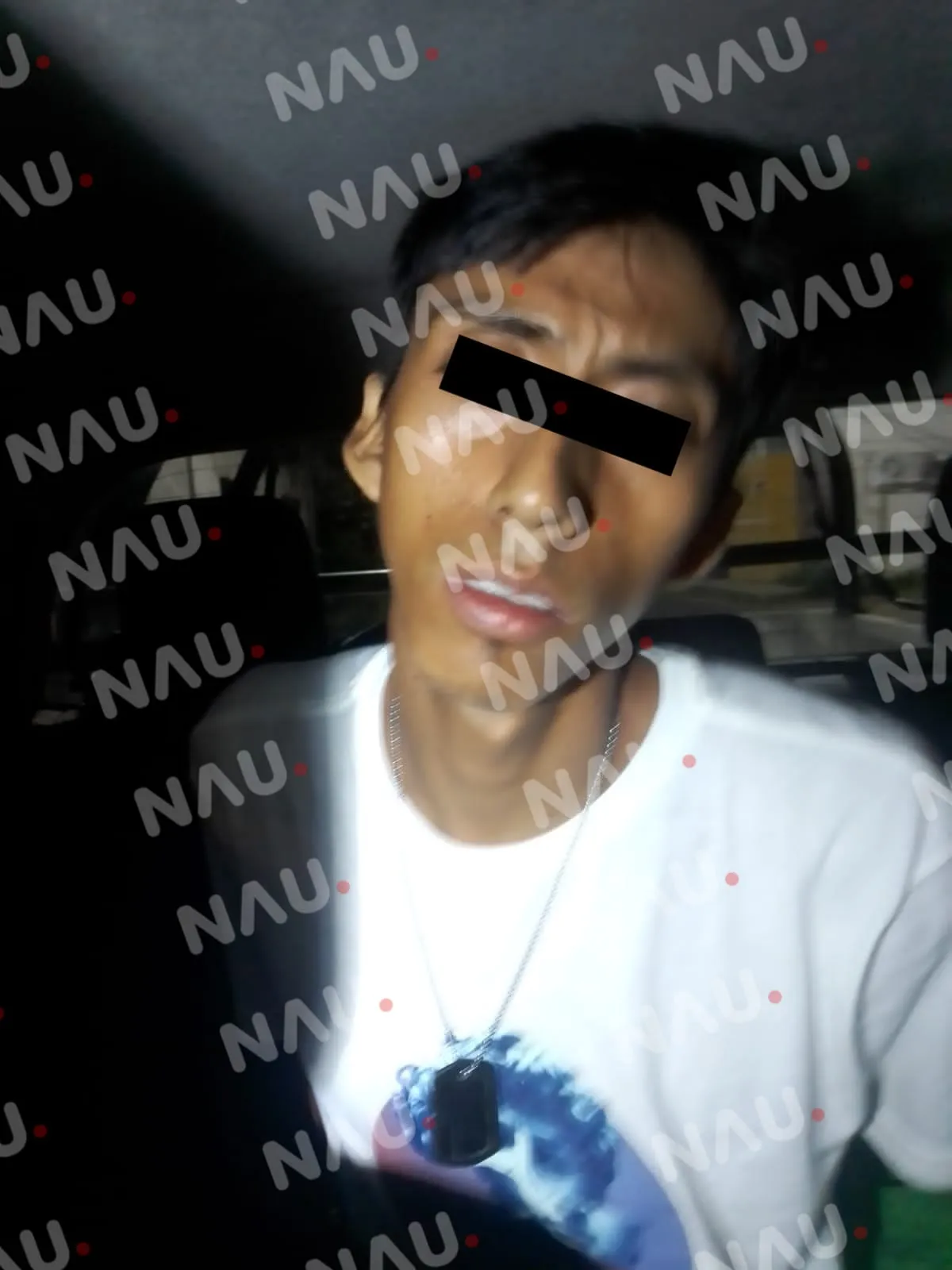 Detienen a Salvadoreño armado con pistola en el fraccionamiento Los Palacios