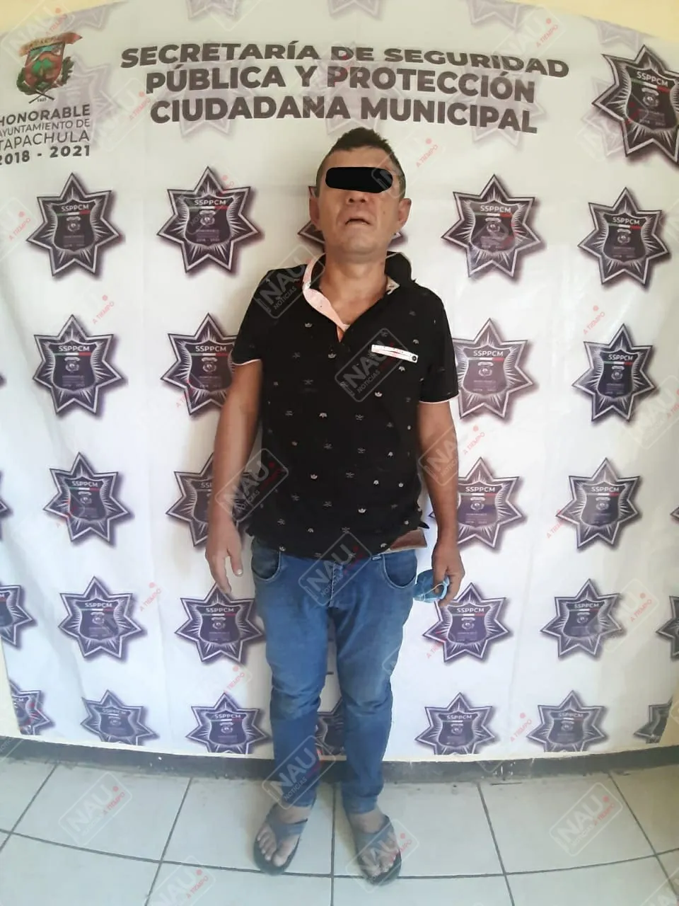 Detienen a presunto asaltante de las carnicerías y de tiendas Oxxo