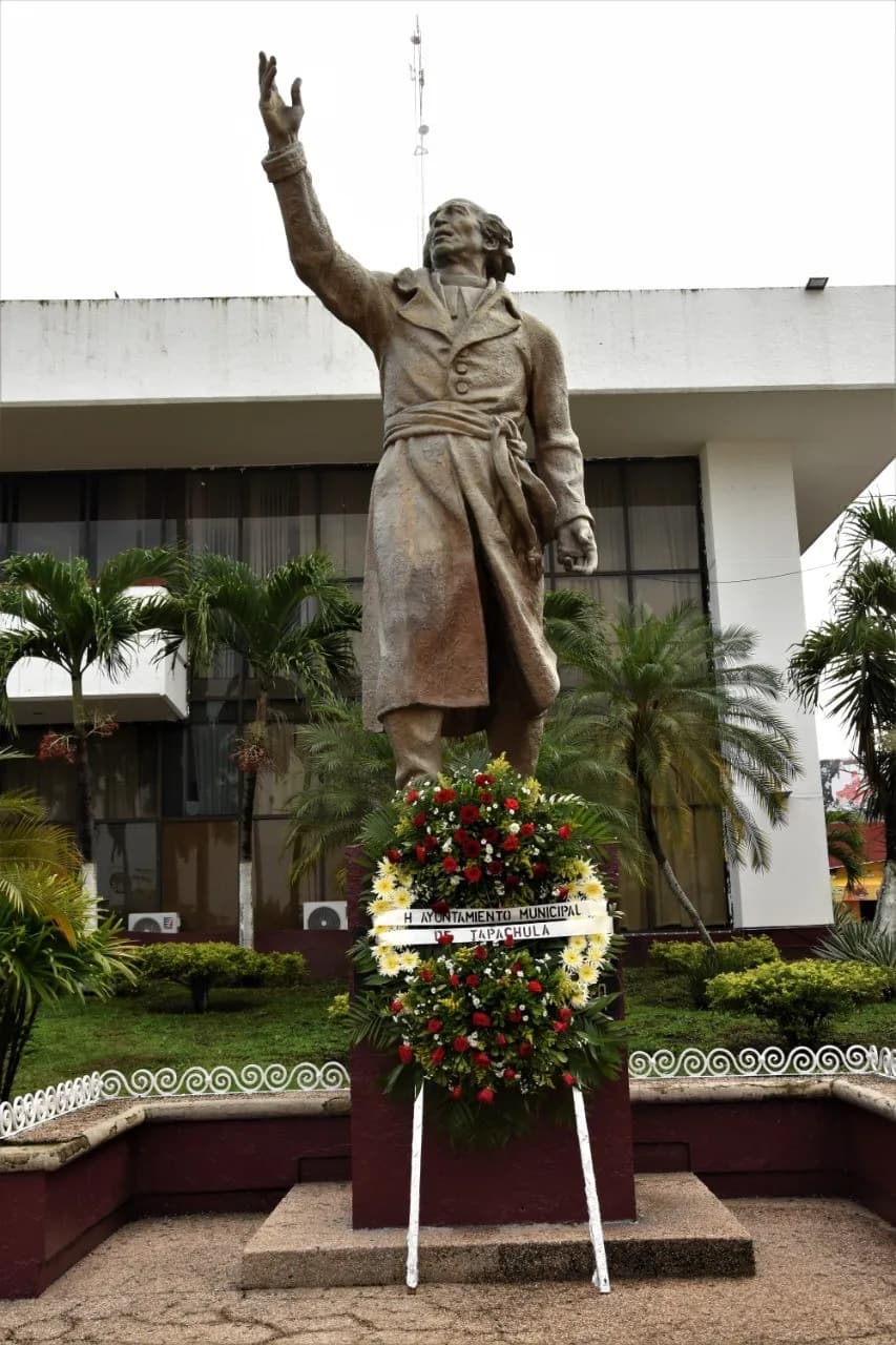 SE CONMEMORA EL NATALICIO DE MIGUEL HIDALGO EN TAPACHULA