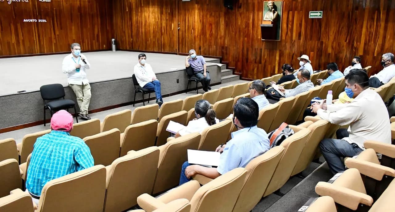 Recibe Ismael Brito a una comisión de docentes