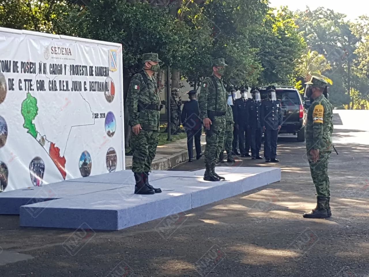Nombran a comandante del 4 regimiento de Caballería en Tapachula