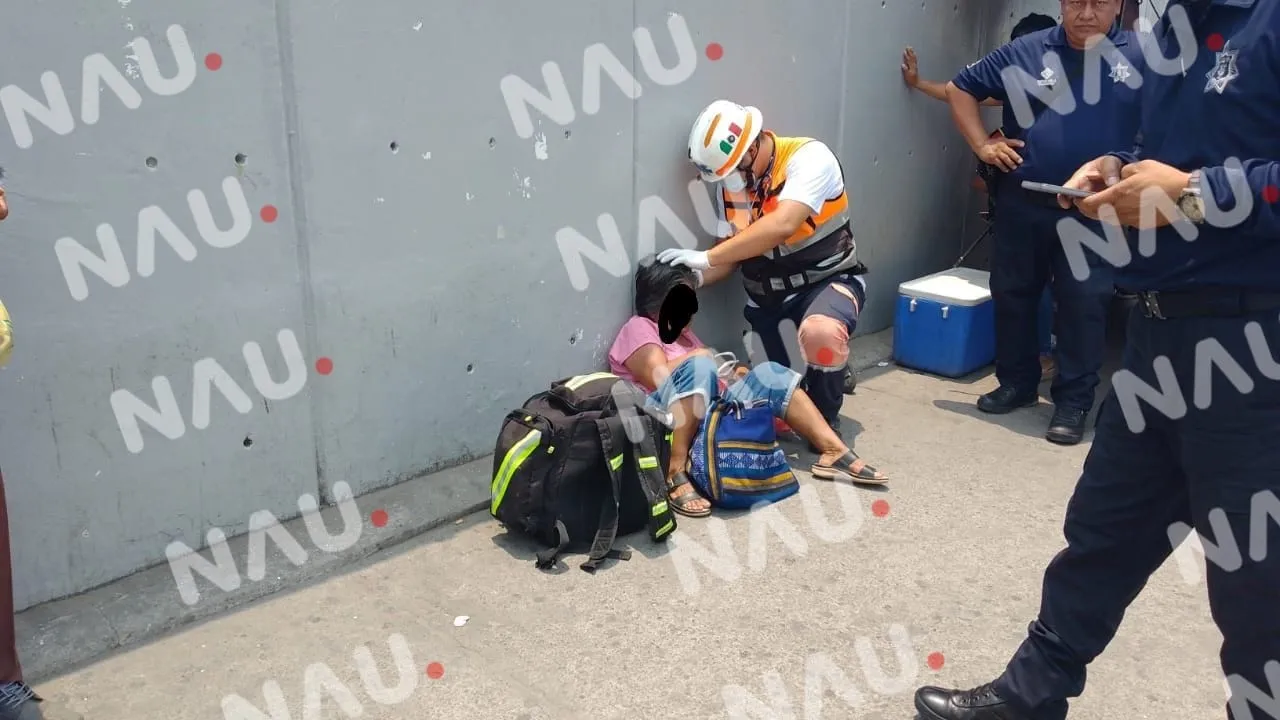 Dos Personas Atendidas por Paramédicos en Tapachula, Chiapas