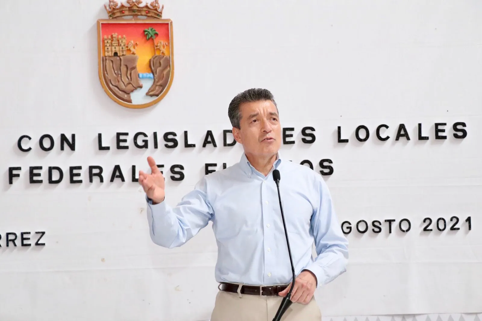 Convoca Rutilio Escandón a diputados locales y federales electos a la unidad por el desarrollo