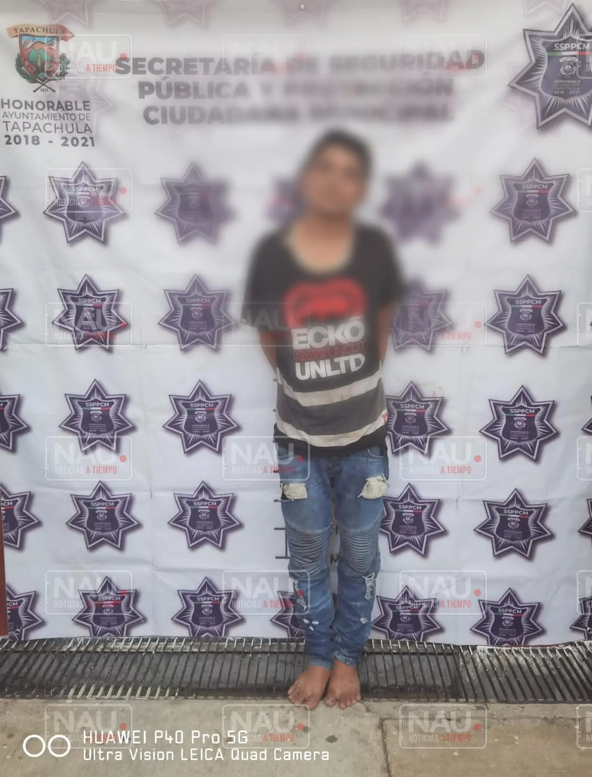 Golpeó a su mamá y causó destrozos en la vivienda