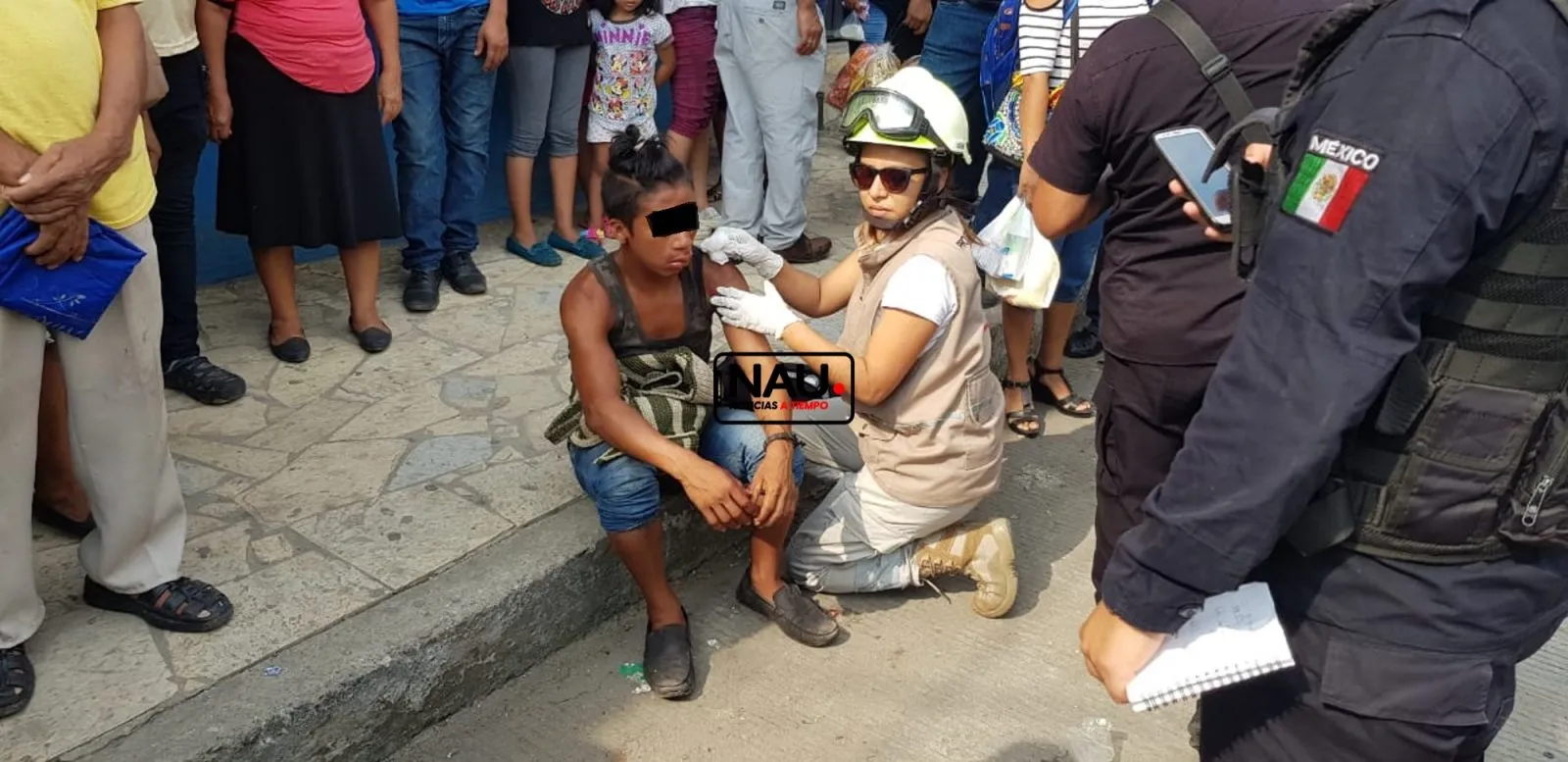 Joven de 20 años fue atropellado por un taxista
