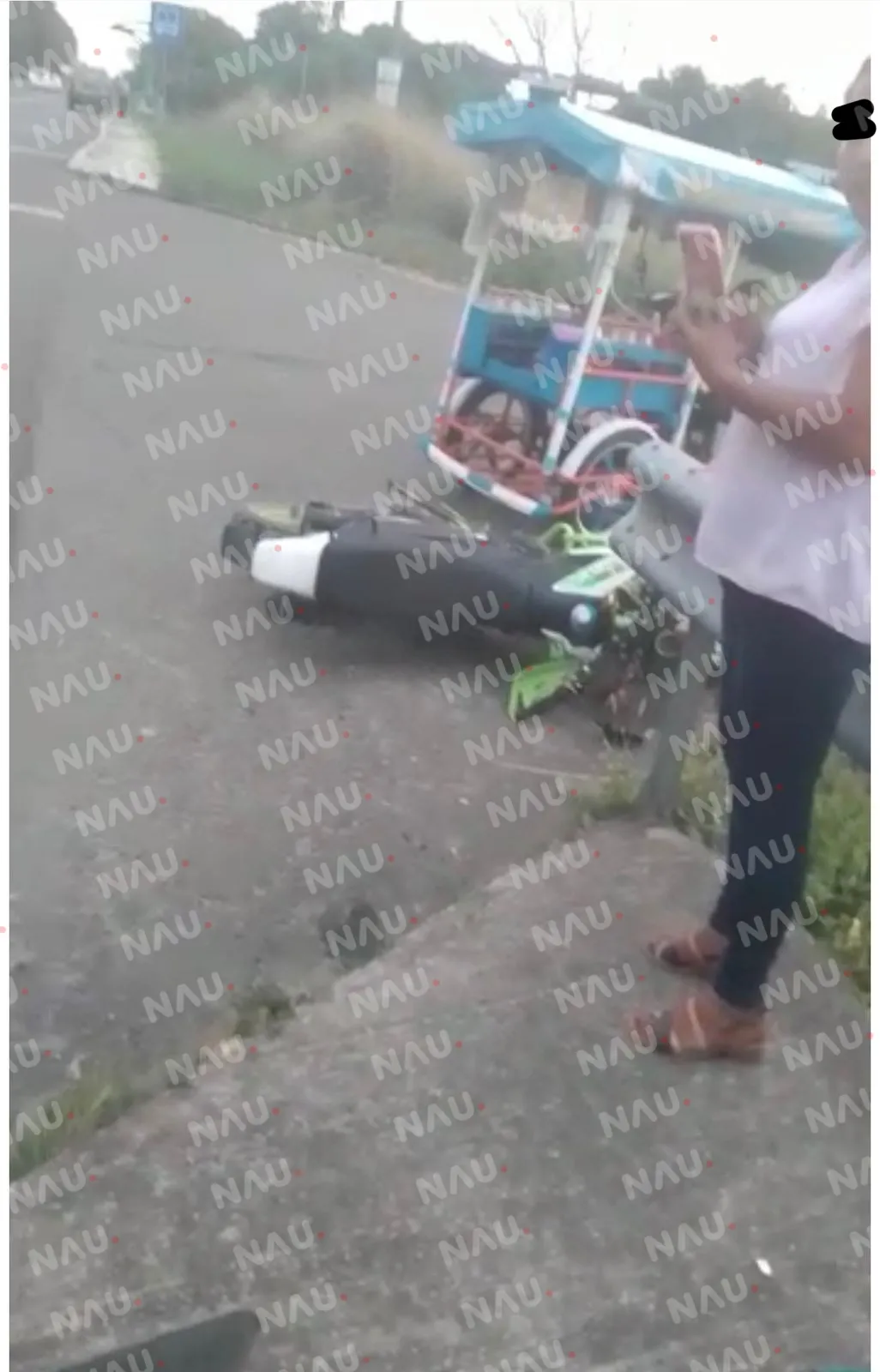 Muere Motocilista lesionado en accidente en Tuxtla Chico
