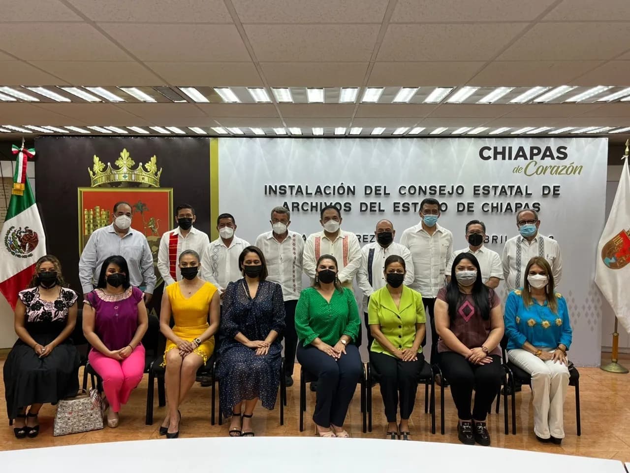 ROSY URBINA TOMA PROTESTA COMO INTEGRANTE DEL CONSEJO DE ARCHIVOS DEL ESTADO