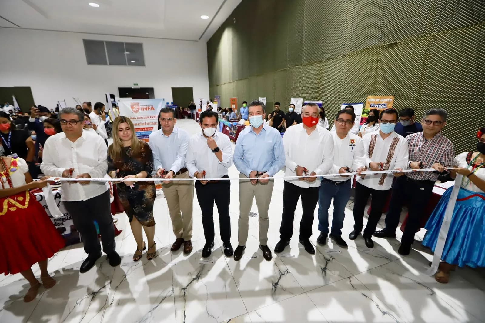 Inaugura Rutilio Escandón Feria Nacional del Empleo para la Inclusión Laboral 2022