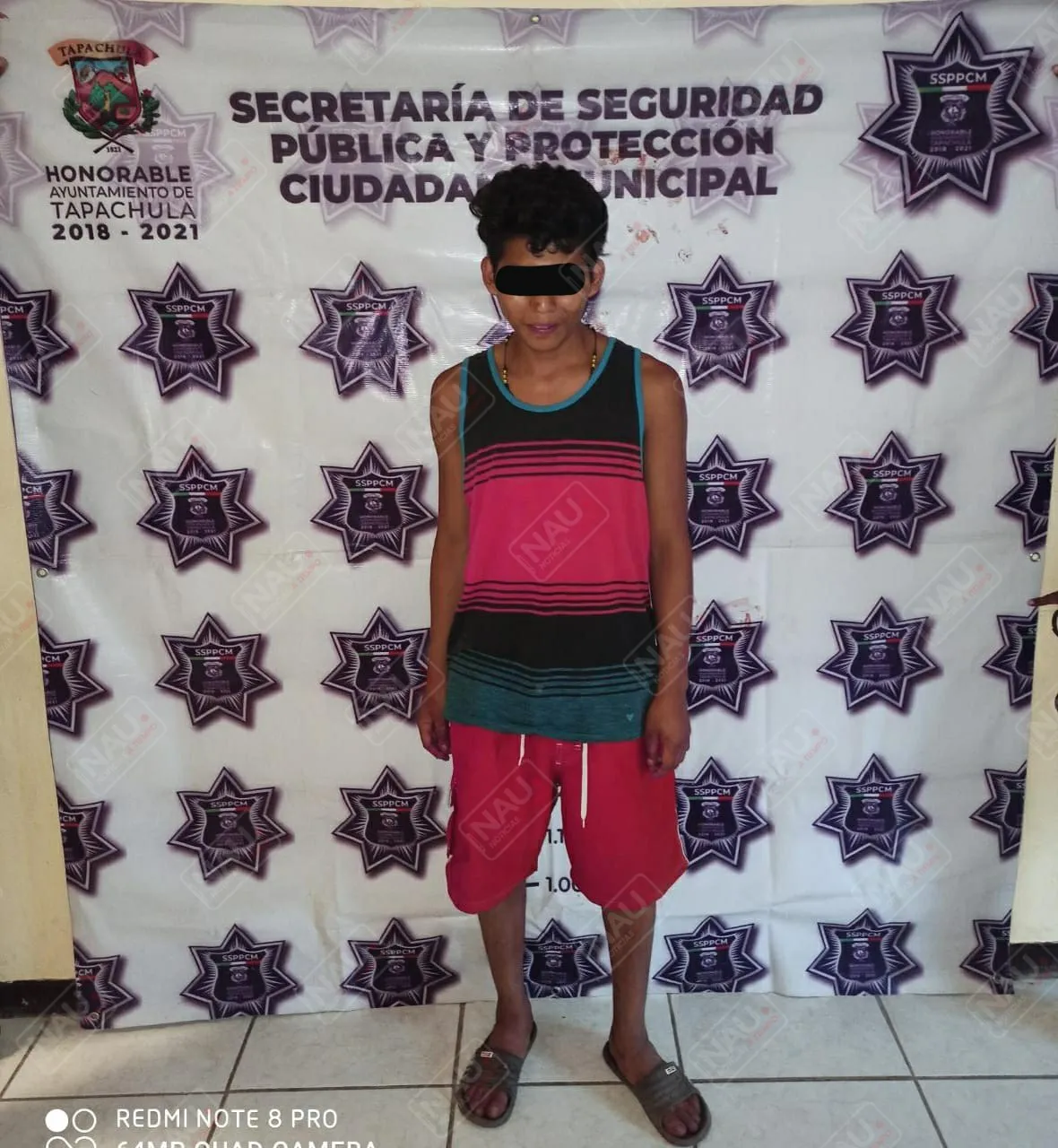 Menor de edad fue asaltado por un sujeto que fue detenido