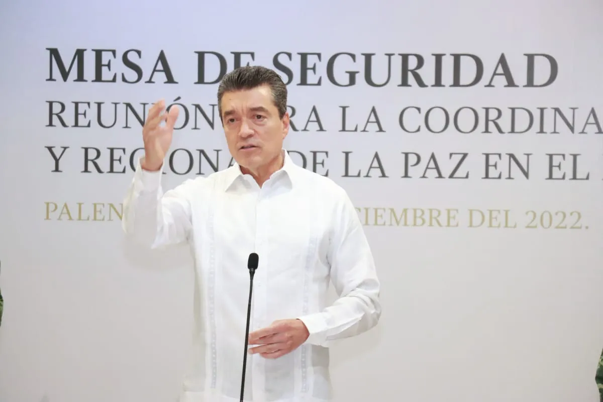 Desde Palenque, Rutilio Escandón exhorta a reforzar medidas preventivas ante la influenza y el COVID-19