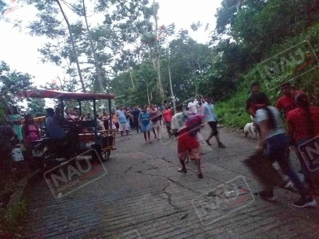 Regresan a sus casas las 45 familias evacuadas la noche del pasado domingo en Tuxtla Chico