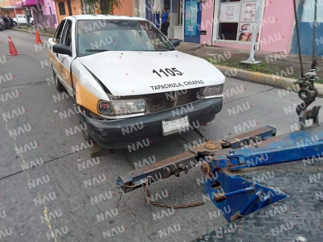 Choque de taxi vs particular