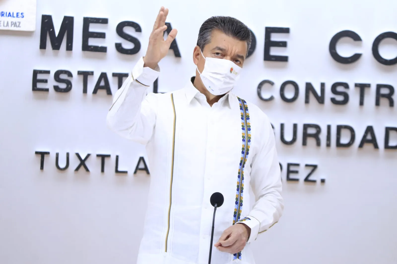 Reitera Rutilio Escandón llamado a personas mayores de 12 años a vacunarse contra el COVID-19