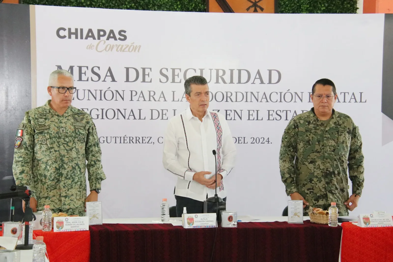 Huracán Beryl ha tocado tierra; pide Rutilio Escandón extremar precauciones por efectos en Chiapas