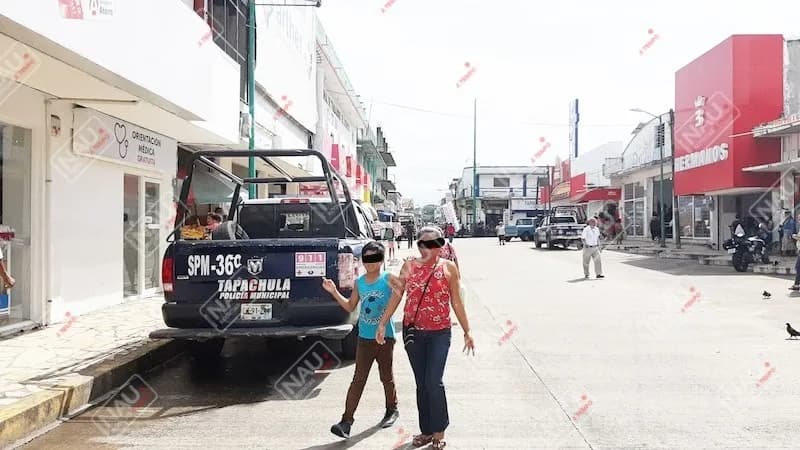 Batalla campal en el primer cuadro de la ciudad