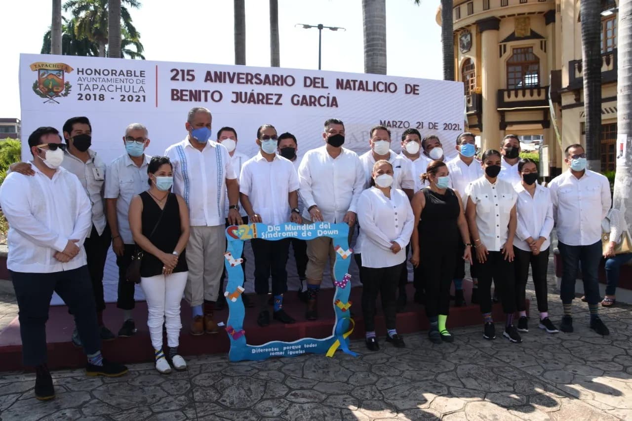 SE INICIA EN TAPACHULA CAMPAÑA PARA HACER CONCIENCIA DE RESPETO HACIA QUIENES PADECEN SÍNDROME DE DOWN