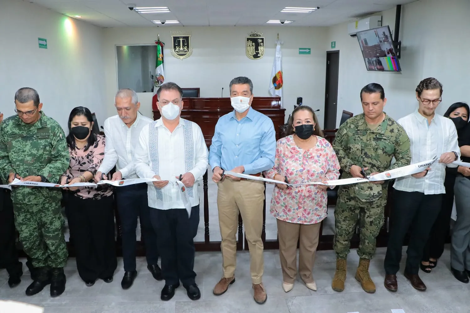 Rutilio Escandón inaugura Juzgado Segundo Especializado en Materia Laboral, en Tuxtla Gutiérrez
