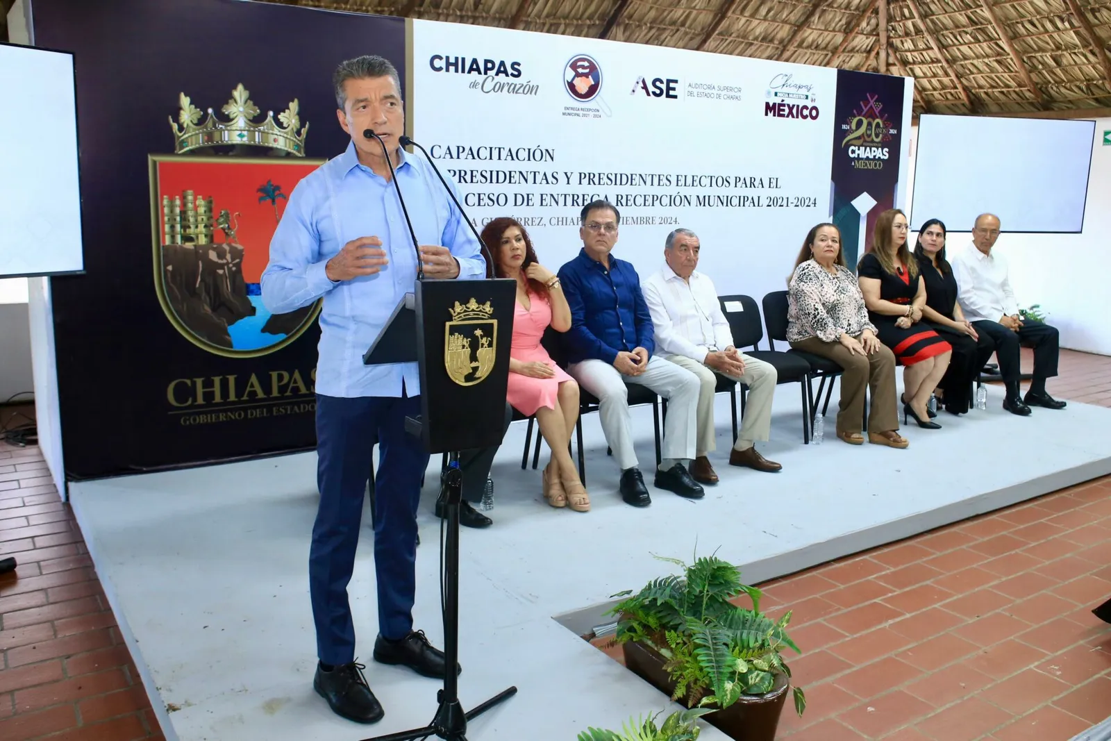 Exhorta Rutilio Escandón a las y los alcaldes electos a ejercer una administración eficiente y transparente