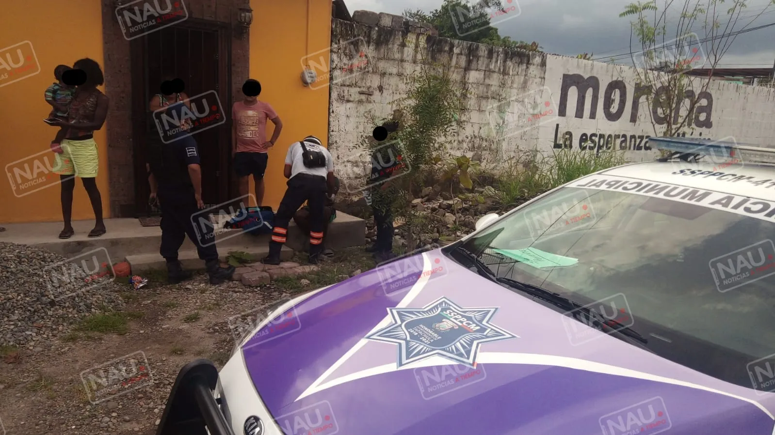 Haitiano golpeó a su pareja a pedradas