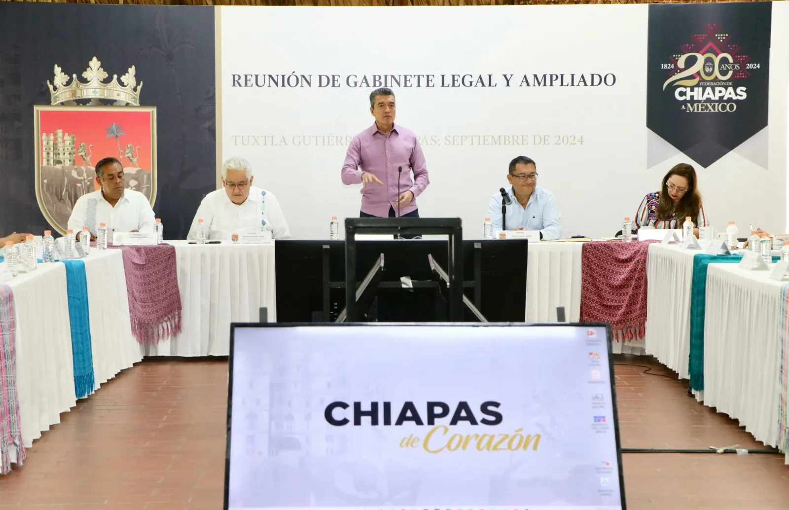 Nuestro gobierno concluirá con estabilidad, finanzas sanas y crecimiento en todos los rubros: Rutilio Escandón