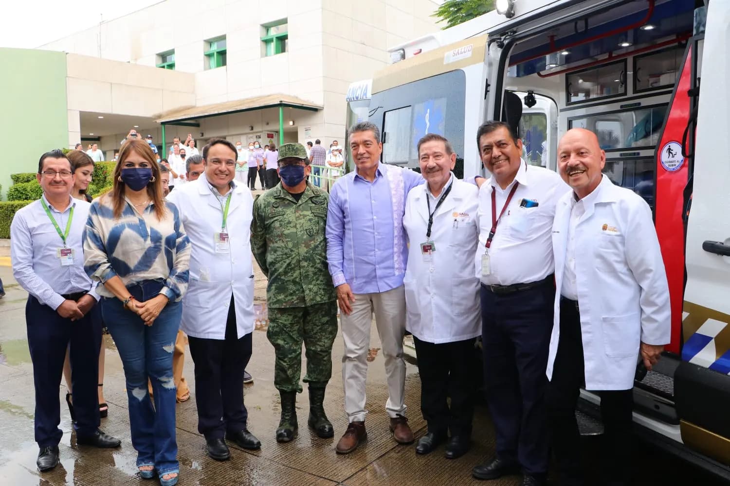 Rutilio Escandón atestigua Firma de Convenio para prestación de Servicios de Cardiología Intervencionista Hemodinamia