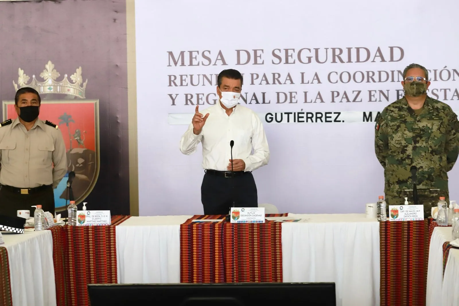 Vacuna contra el COVID-19, fundamental para proteger la salud y la vida: Rutilio Escandón