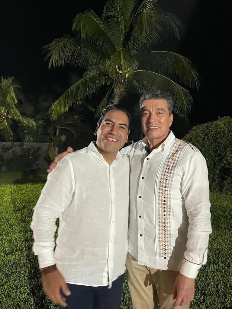 Eduardo Ramírez se reúne con Rutilio Escandón