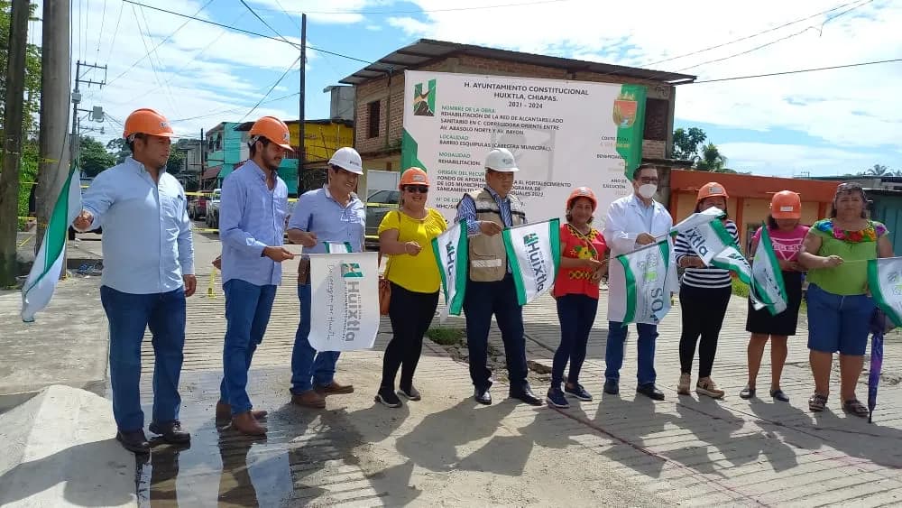 SE SIGUE BENEFICIANDO CON SERVICIOS BÁSICOS A NUESTRA POBLACIÓN HUIXTLECA: CARLOS EDUARDO SALAZAR GAM