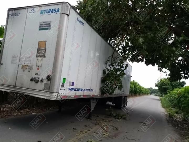 Caja robada en Suchiate fue localizada por policías municipales