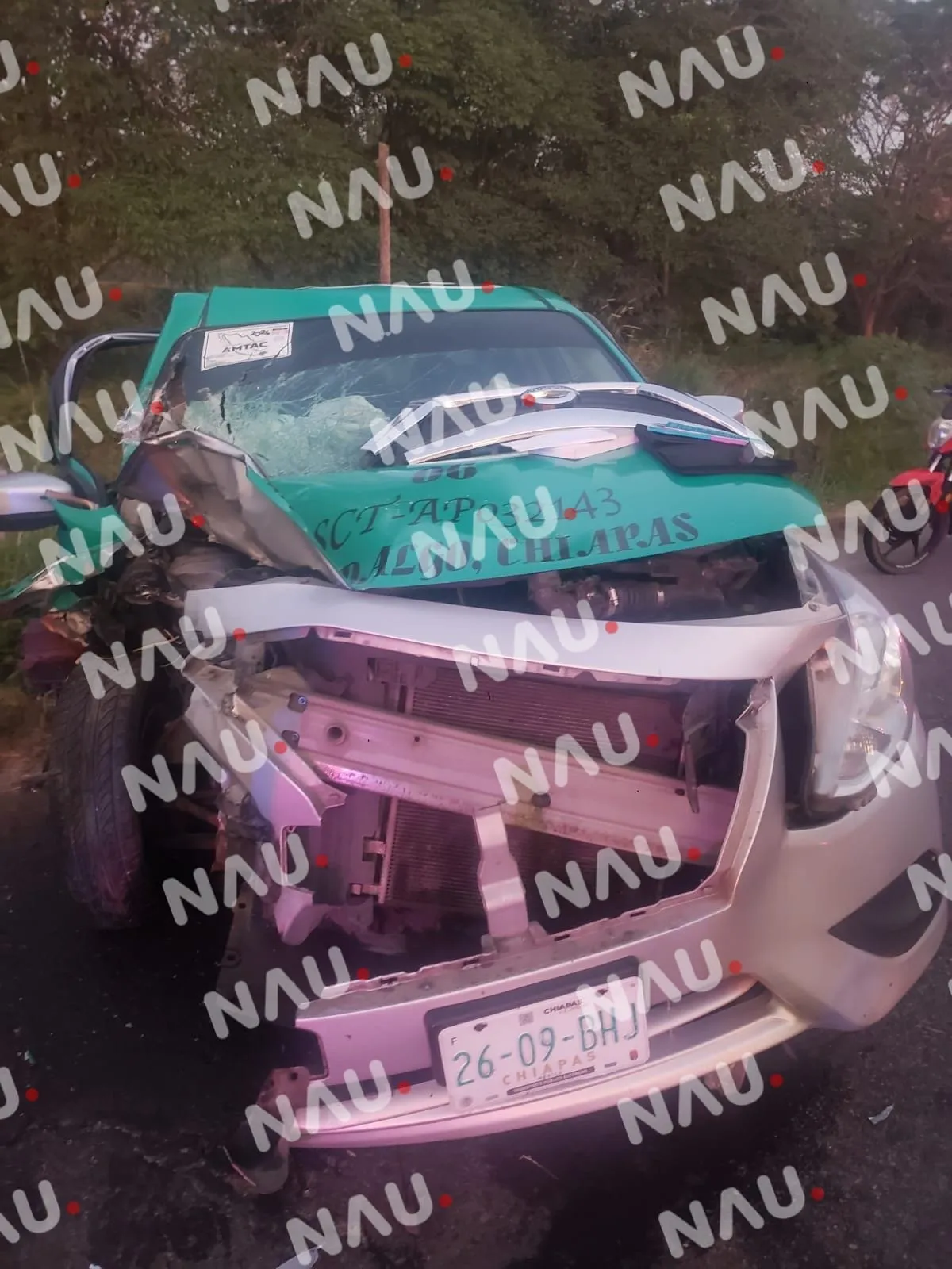 Choque en la Carretera Ciudad Hidalgo – Tapachula genera atención inmediata