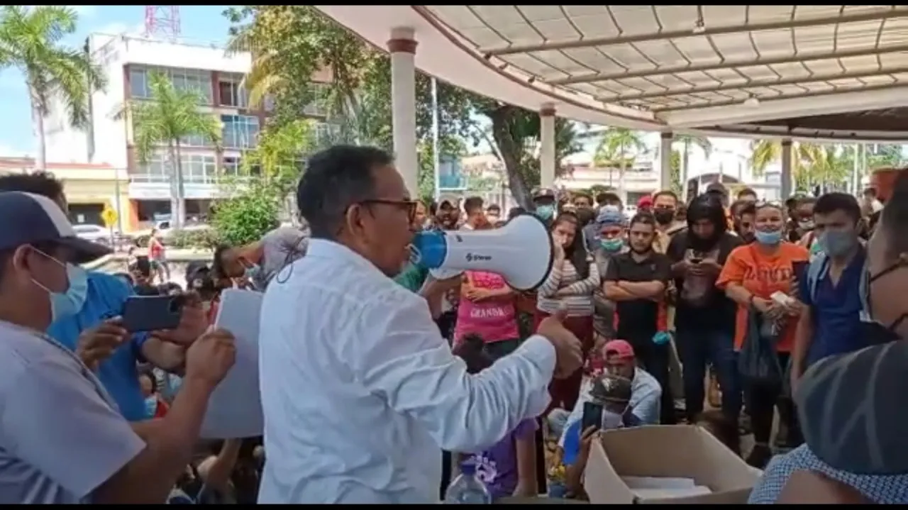 Debido al pésimo trabajo al frente del INM. Aristeo Taboada mantiene en foco rojo la Frontera Sur.