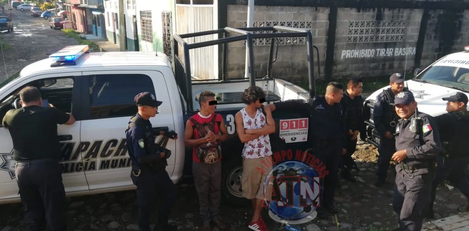 En el malecón se encontraba fumando marihuana