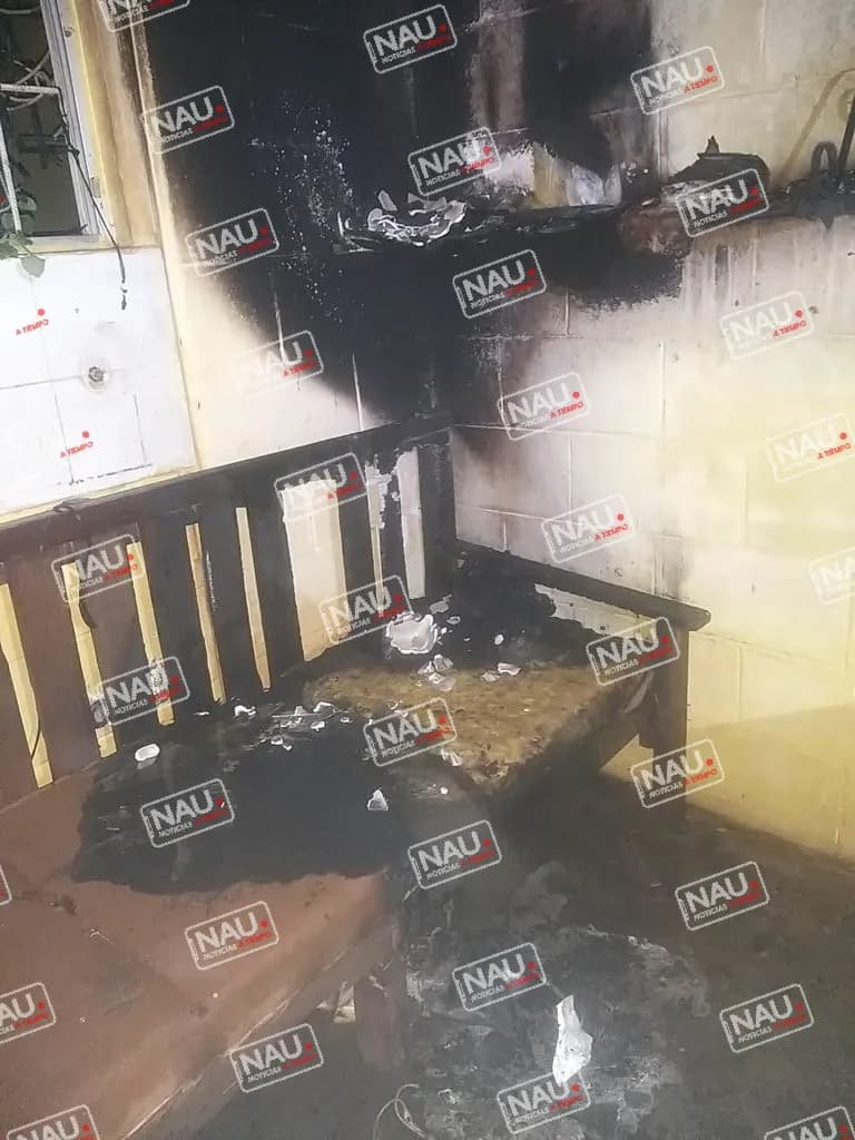 Atiende PC incendio de casa en Cafetales.