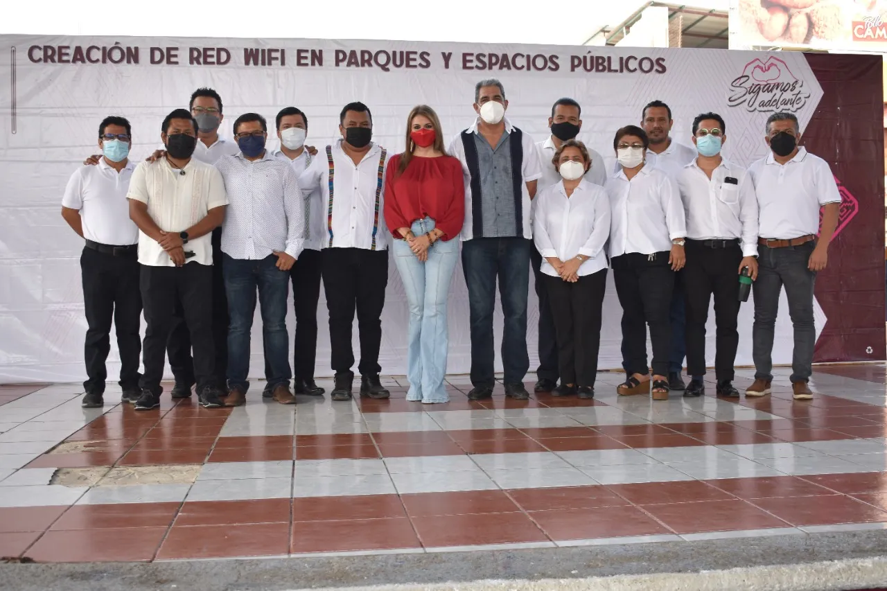 INICIA SERVICIO DE INTERNET GRATUITO EN PARQUES Y ESPACIOS PÚBLICOS DE TAPACHULA
