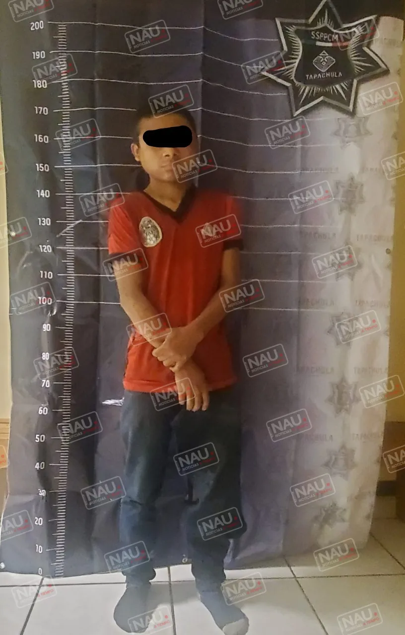 Detienen a sujeto por robo de baterías